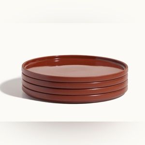 Our Place Full Plates in Terracotta set of 4